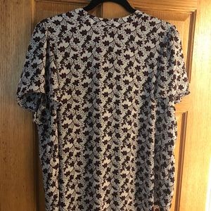Loft patterned top
